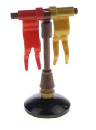 Advent Calendar 2019, Harry Potter (Day  5) - Gryffindor Flagstand