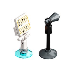 Advent Calendar 2020, Harry Potter (Day 21) - Sheet Music with Mic Stand