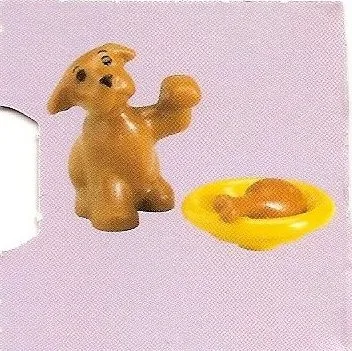 Advent Calendar 2007, Belville (Day 20) - Dog and Bowl