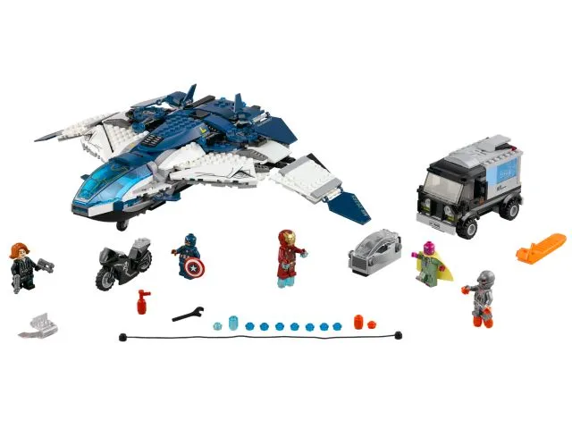 The Avengers Quinjet City Chase