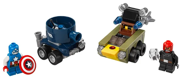 Mighty Micros: Captain America vs. Red Skull