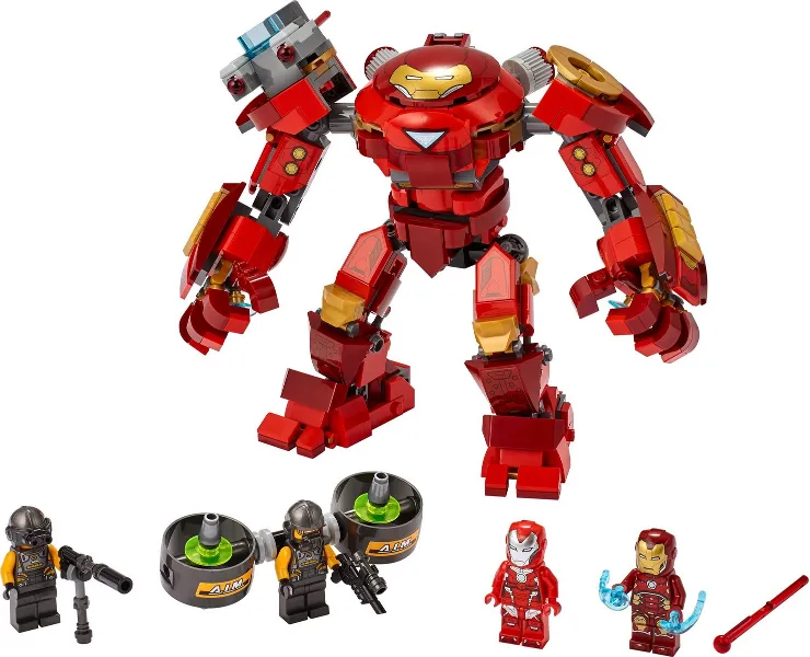 Iron Man Hulkbuster versus A.I.M. Agent