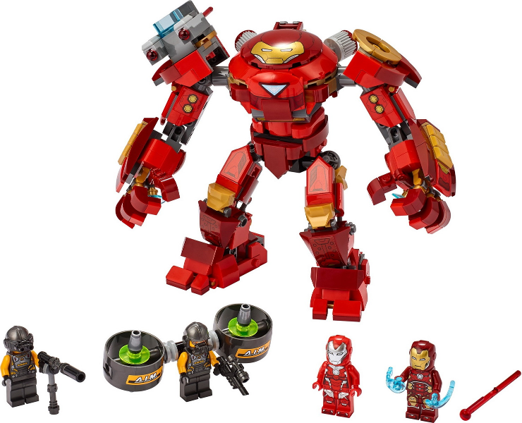 Iron Man Hulkbuster versus A.I.M. Agent