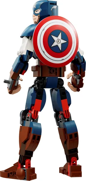 Captain America Construction Figure