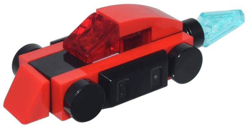 Advent Calendar 2024, Super Heroes, Spider-Man (Day  8) - Black and Red Race Car