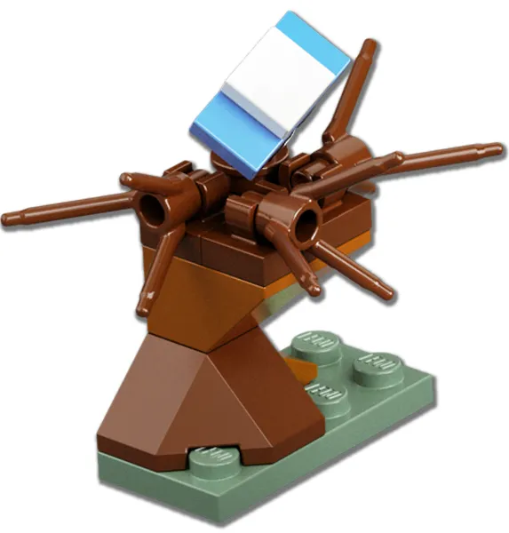 Advent Calendar 2022, Harry Potter (Day  4) - Whomping Willow and Ford Anglia