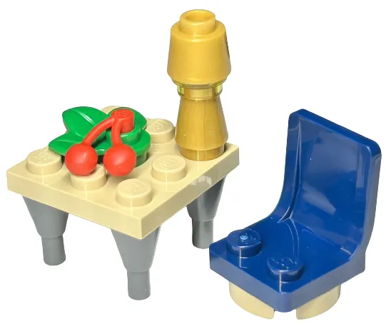 Advent Calendar 2023, Harry Potter (Day 20) - Table with Lamp and Chair (Three Broomsticks Inn)