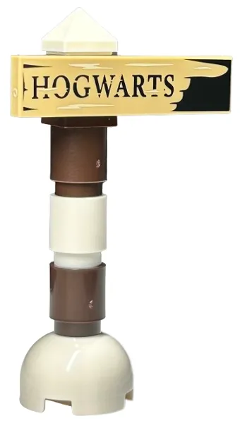 Advent Calendar 2023, Harry Potter (Day  8) - Hogwarts Sign Post