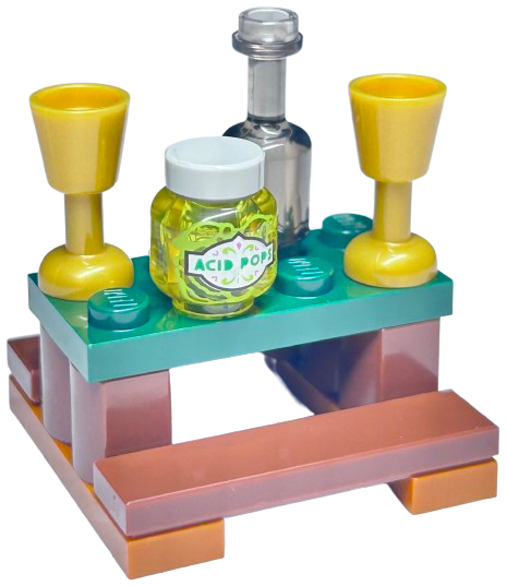 Advent Calendar 2024, Harry Potter (Day 15) - Table with Drinks