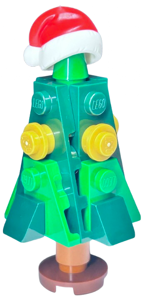 Advent Calendar 2024, Harry Potter (Day 18) - Tree with Santa Hat