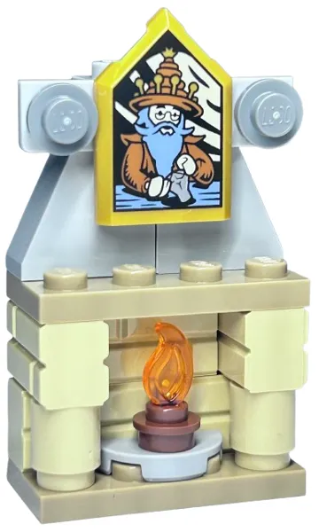 Advent Calendar 2024, Harry Potter (Day 20) - Fireplace with 1 Random Collectible Portrait