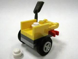 Advent Calendar 2009, City (Day 17) - Wheelbarrow and Snowballs