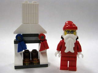 Advent Calendar 2009, City (Day 24) - Santa and Fireplace
