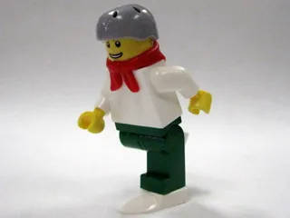 Advent Calendar 2009, City (Day  4) - Minifigure on Skates