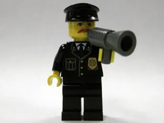 Advent Calendar 2009, City (Day  7) - Police Officer with Loudhailer / Megaphone