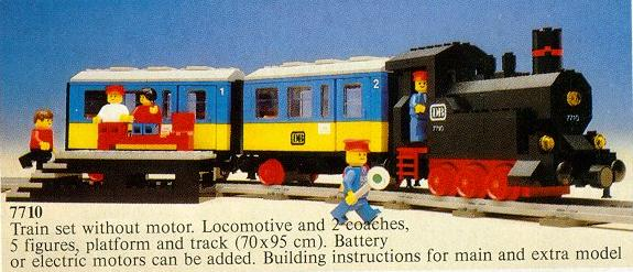 Push-Along Passenger Steam Train