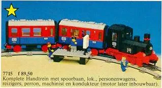 Push-Along Passenger Steam Train