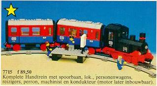 Push-Along Passenger Steam Train