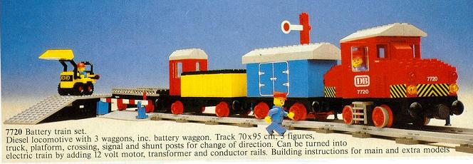 Diesel Freight Train Set, battery