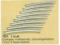 8 Curved Electric Rails Gray 12v