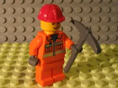 Advent Calendar 2007, City (Day  4) - Construction Worker and Pickaxe