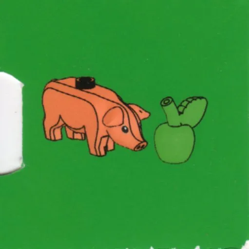 Advent Calendar 2010, Kingdoms (Day 12) - Pig with Apple