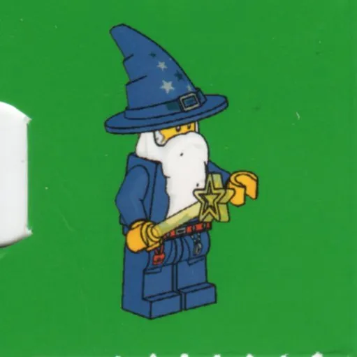 Advent Calendar 2010, Kingdoms (Day 24) - Blue Wizard with Wand