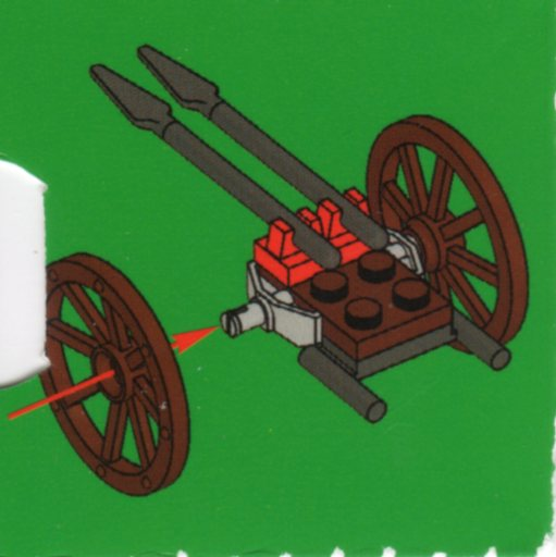 Advent Calendar 2010, Kingdoms (Day  5) - Weapons Cart with Spear