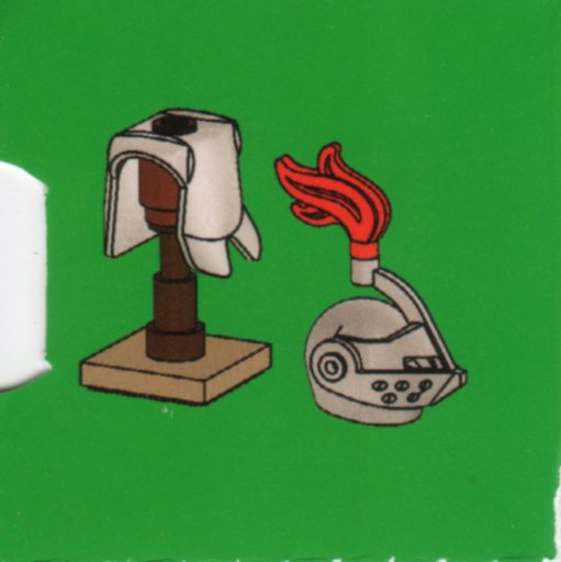 Advent Calendar 2010, Kingdoms (Day  6) - Armor Rack with Plate Armor and Helmet