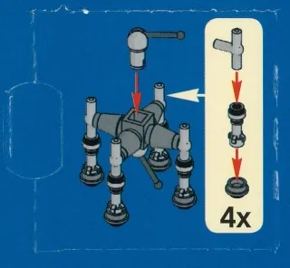 Advent Calendar 2011, Star Wars (Day  4) - Separatist Spider Droid