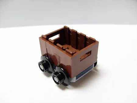 Advent Calendar 2008, Castle (Day 12) - Container on Wheels