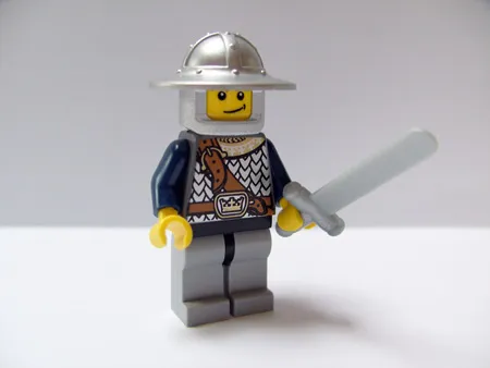 Advent Calendar 2008, Castle  (Day 7) - Castle Soldier with Sword