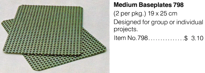 Medium Baseplates, Green