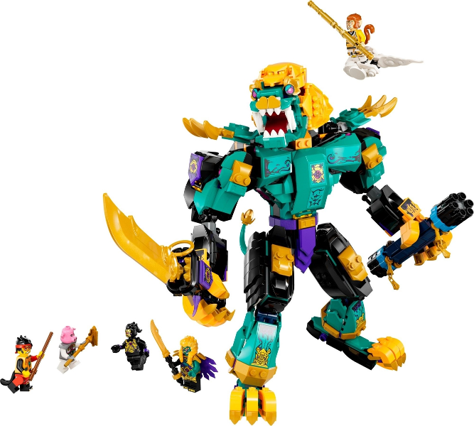 The Mighty Azure Lion