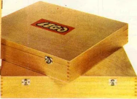 Wooden Storage Box Large (Double Latch), Empty, with Lattice
