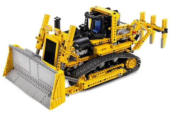 Motorized Bulldozer