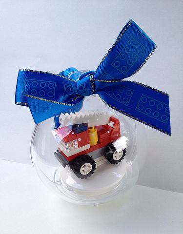 Fire Truck Holiday Bauble
