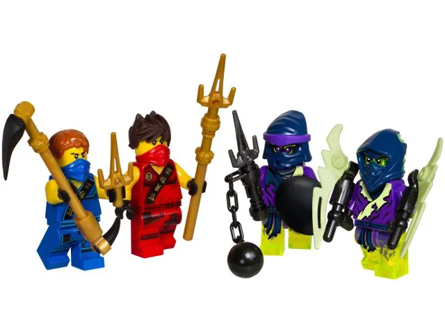 Ninja Army Building Set blister pack