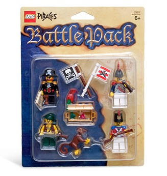 Battle Pack Pirates blister pack
