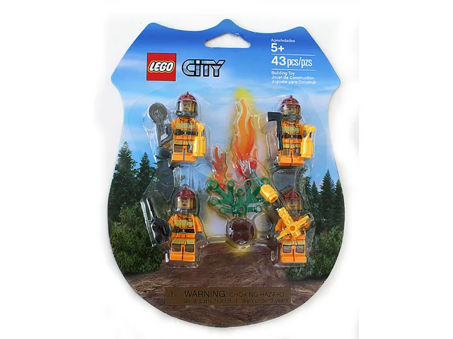City Firemen Minifigure Pack blister pack