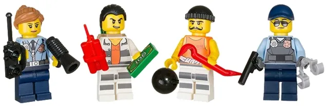 Accessory Set Police 2016 blister pack