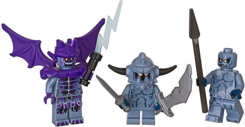Stone Monsters Accessory Set blister pack