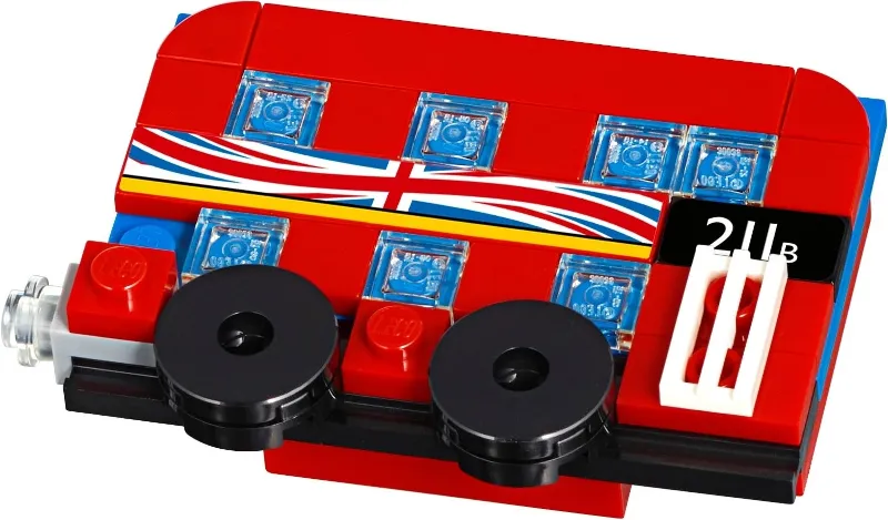 London Bus Magnet Build blister pack