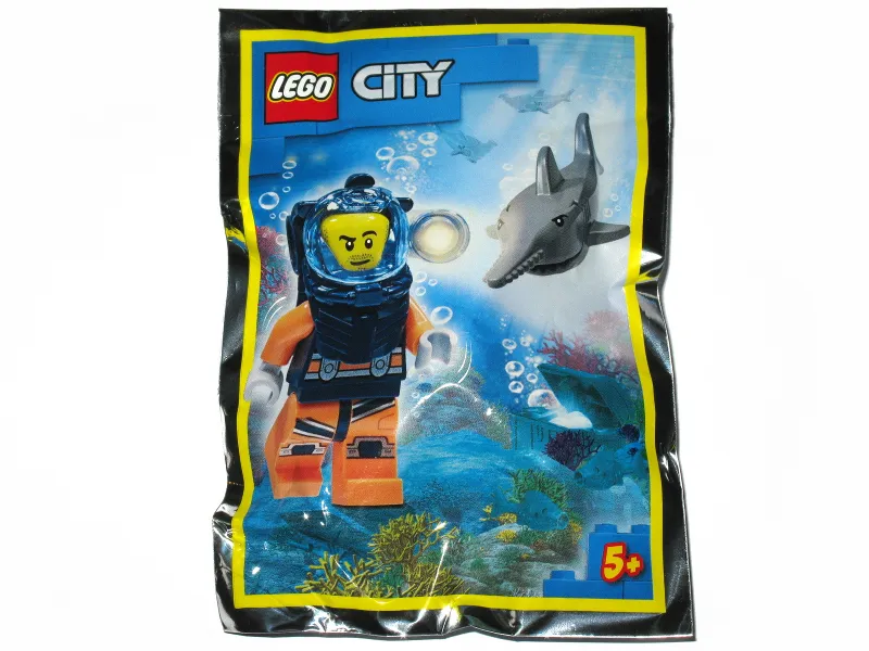 Diver and Sawfish foil pack