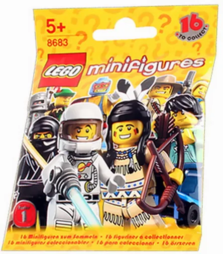 Minifigure, Series 1 (Complete Random Set of 1 Minifigure)
