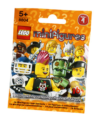 Minifigure, Series 4 (Complete Random Set of 1 Minifigure)