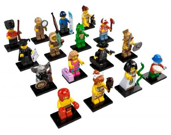 Minifigure, Series 5 (Complete Series of 16 Complete Minifigure Sets)
