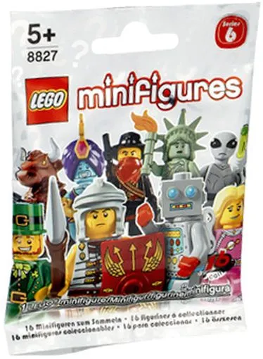 Minifigure, Series 6 (Complete Random Set of 1 Minifigure)