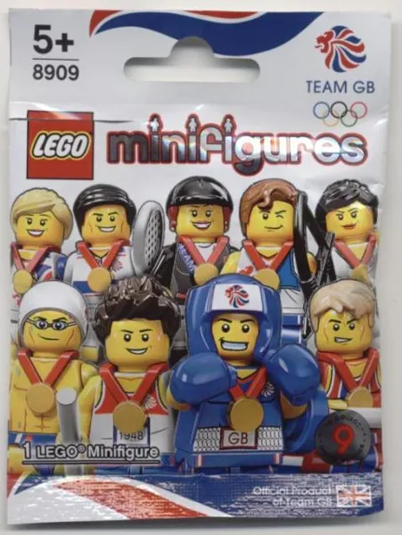 Minifigure, Team GB (Complete Random Set of 1 Minifigure)