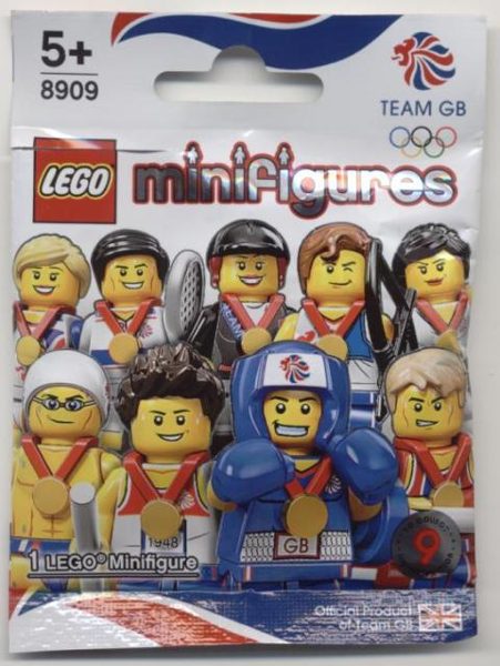 Minifigure, Team GB (Complete Random Set of 1 Minifigure)